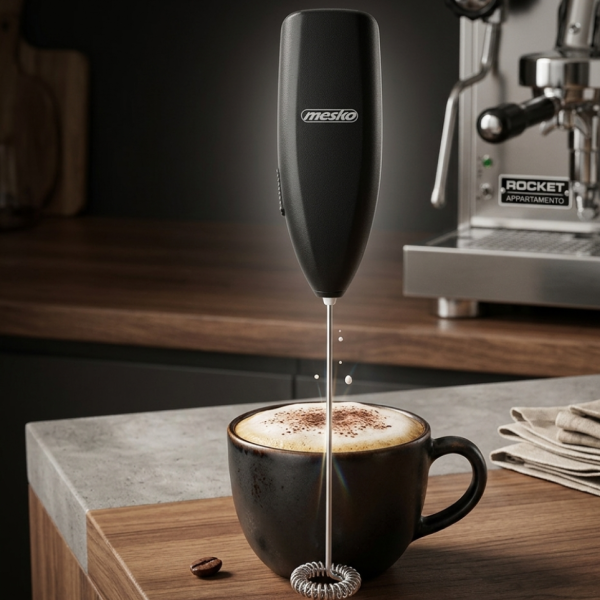 Разпенител за мляко – перфектна пяна за капучино, матча и горещ шоколад