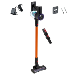 Безжична прахосмукачка с LED дисплей и EPA H12 филтър – до 35 минути непрекъсната работа