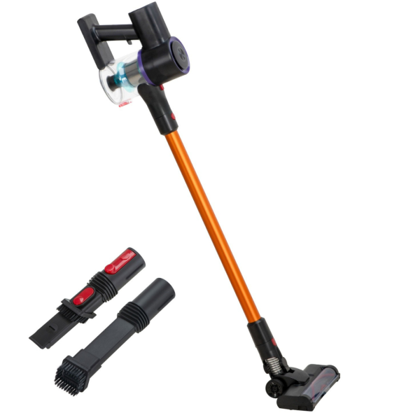 Безжична прахосмукачка с LED дисплей и EPA H12 филтър – до 35 минути непрекъсната работа