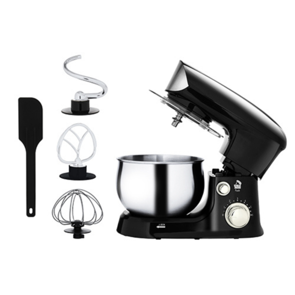 Мощен планетарен миксер 1200W с 6 скорости и неръждаема купа – готви като професионалист у дома