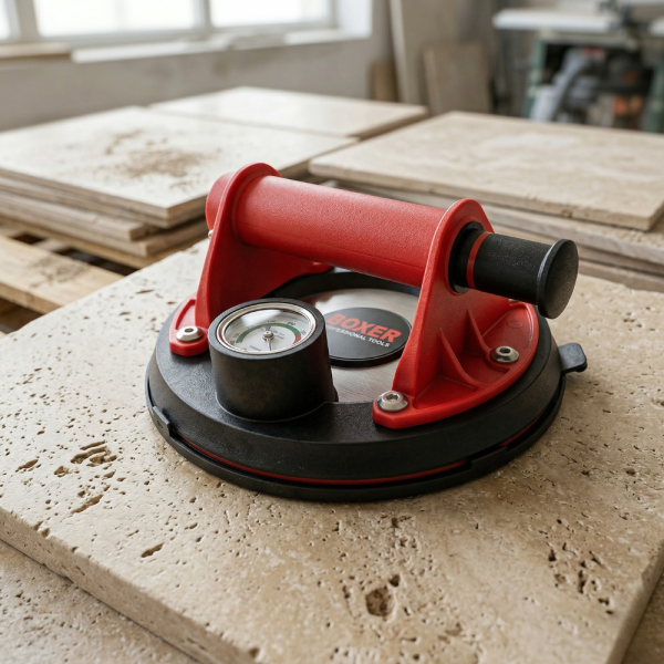 Професионален комплект Boxer: Вибрационна вендуза за плочки BX702 и Вакуумна вендуза за плочки BX-3269 2