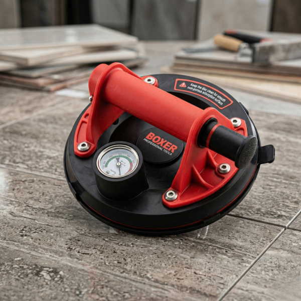 Професионален комплект Boxer: Вибрационна вендуза за плочки BX702 и Вакуумна вендуза за плочки BX-3269