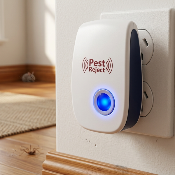 Ултразвуков репелент Pest Reject – Ефективна защита от гризачи и насекоми без химикали 2