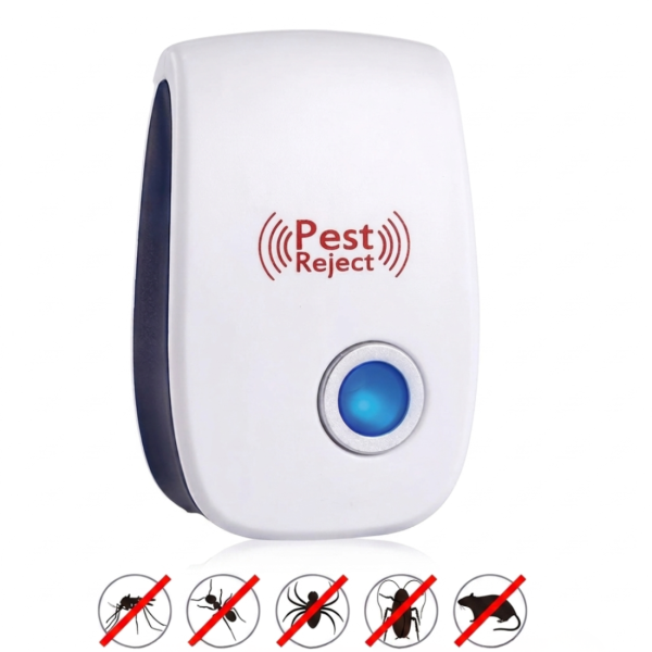 Ултразвуков репелент Pest Reject – Ефективна защита от гризачи и насекоми без химикали 1