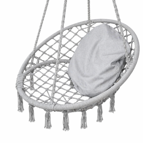 Висяща градинска люлка с възглавница - пълен релакс във вашият дом и градина
