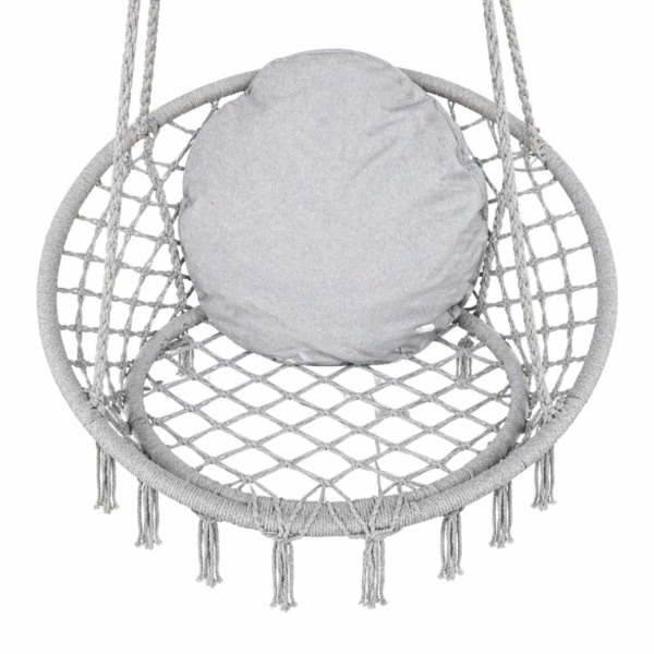 Висяща градинска люлка с възглавница - пълен релакс във вашият дом и градина 7
