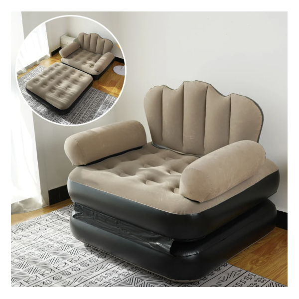 Надуваем фотьойл 5 в 1 SuperSofa - Пет вида комфорт в едно удобно решение TV720