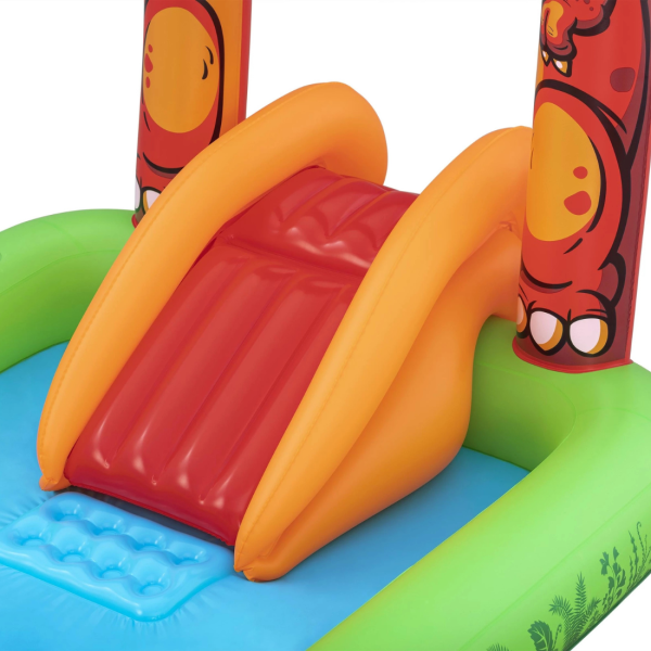 Водна площадка Bestway Jurassic 53160 – Детски мини аквапарк с пързалка и пръскачки