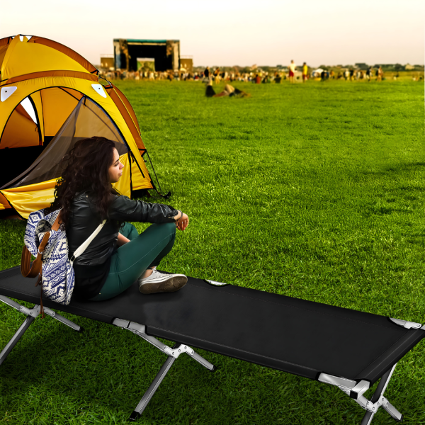 Сгъваемо къмпинг легло XXL – Здраво, компактно и удобно за сън навсякъде