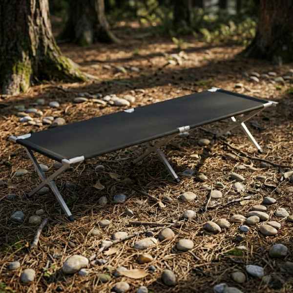 Сгъваемо къмпинг легло XXL – Здраво, компактно и удобно за сън навсякъде