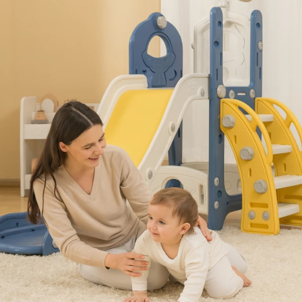 Детска пързалка за дома и градината - здрава конструкция, UV защита и бърз монтаж 5