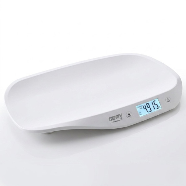 Бебешка електронна везна Camry – Прецизно измерване до 20 кг с HOLD функция и LCD дисплей