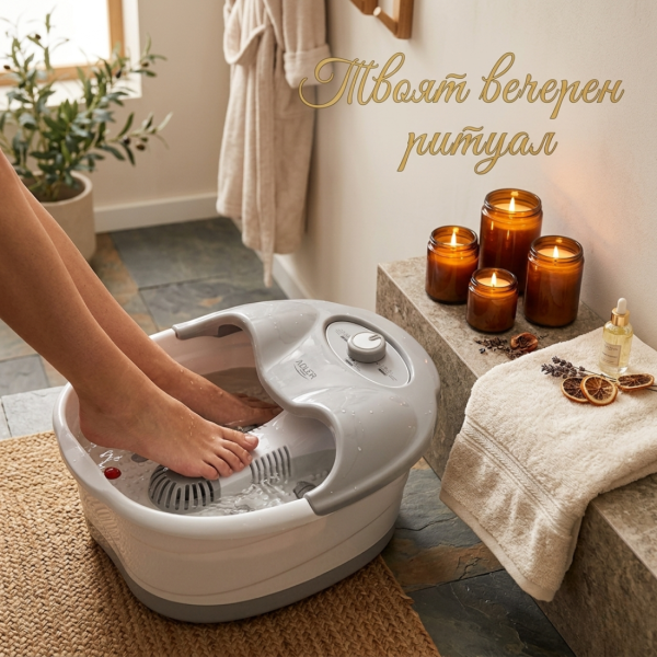 Многофункционален СПА масажор за крака 4в1 – балонен, вибрационен и топлинен масаж с инфрачервена терапия