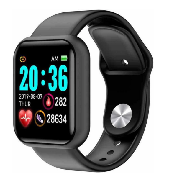 Смарт часовник L18 черен – фитнес тракер с пулс, кръвно, SpO2 и известия от телефон 9