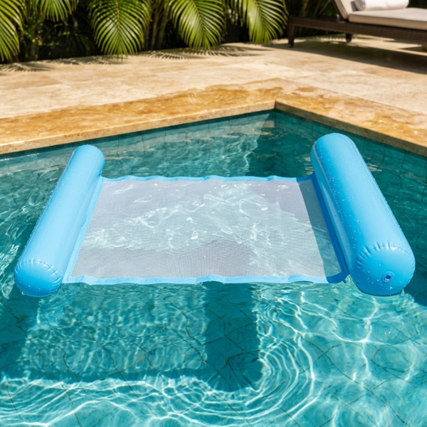 Надуваем воден шезлонг с мрежа – максимален комфорт и релакс в басейн или море