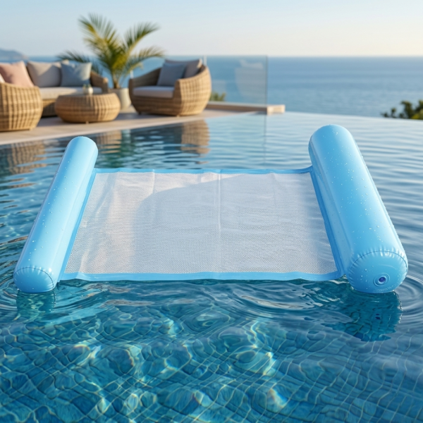 Надуваем воден шезлонг с мрежа – максимален комфорт и релакс в басейн или море