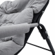 Двоен люлеещ се стол с мека възглавница – максимален комфорт и релакс за дом и градина 11