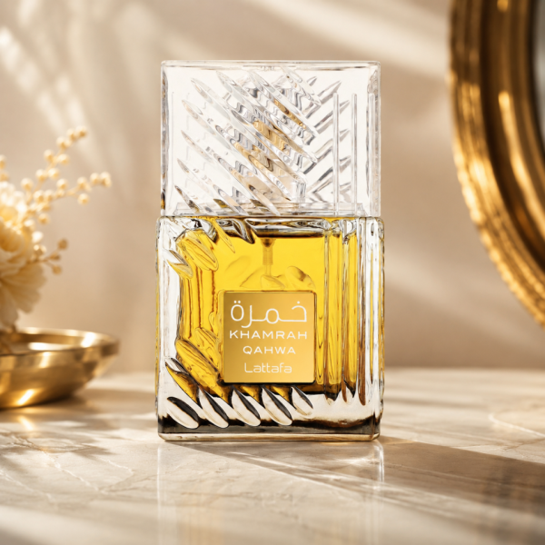 Lattafa Khamrah Qahwa EDP 100ml - Пристрастяващ ориенталски аромат с кафе, ванилия и топли подправки за него и нея 2