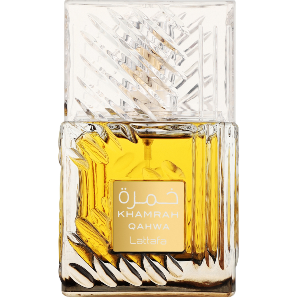 Lattafa Khamrah Qahwa EDP 100ml - Пристрастяващ ориенталски аромат с кафе, ванилия и топли подправки за него и нея