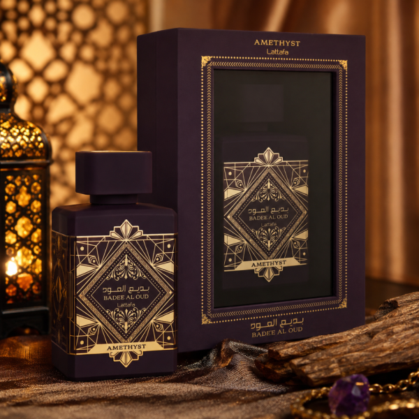 Lattafa Bade'e Al Oud Amethyst EDP 100ml – Луксозен ориенталски аромат на амбра и мадагаскарска ванилия за него и нея 3