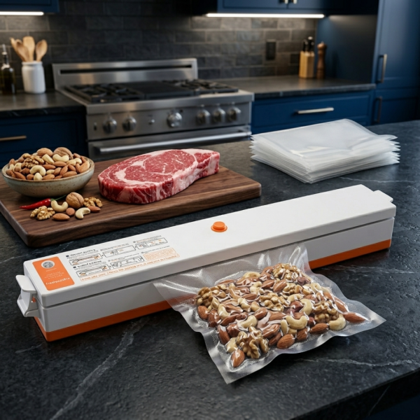 FreshpackPro BT - Вакуумна машина за запечатване на храна за по-дълга свежест и защита от разваляне 3