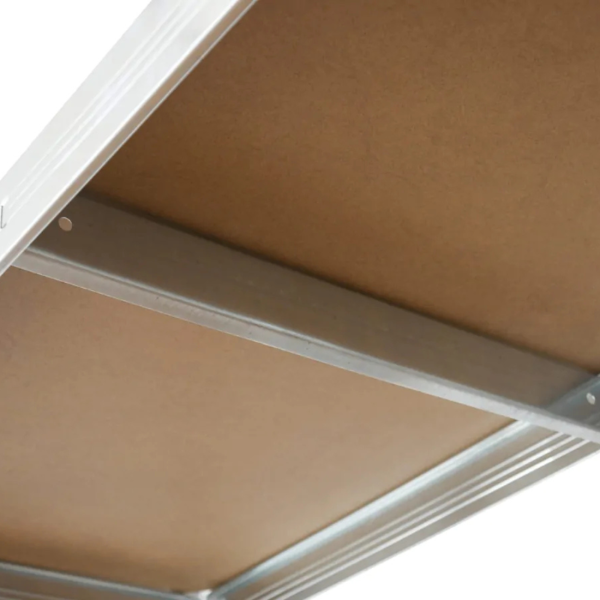 Професионален метален стелаж HÖGLER 222x110x50 см – 6 Рафта, до 1050 кг, регулируема височина 10