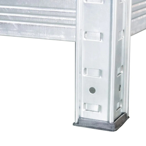 Професионален метален стелаж HÖGLER 222x110x50 см – 6 Рафта, до 1050 кг, регулируема височина