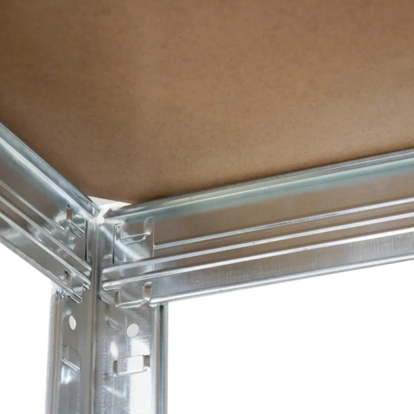 Професионален метален стелаж HÖGLER 222x110x50 см – 6 Рафта, до 1050 кг, регулируема височина 12