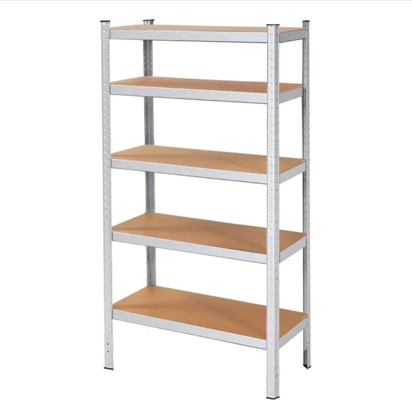 Професионален метален стелаж HÖGLER 180x100x60 см – 5 рафта, товароносимост 1000 кг