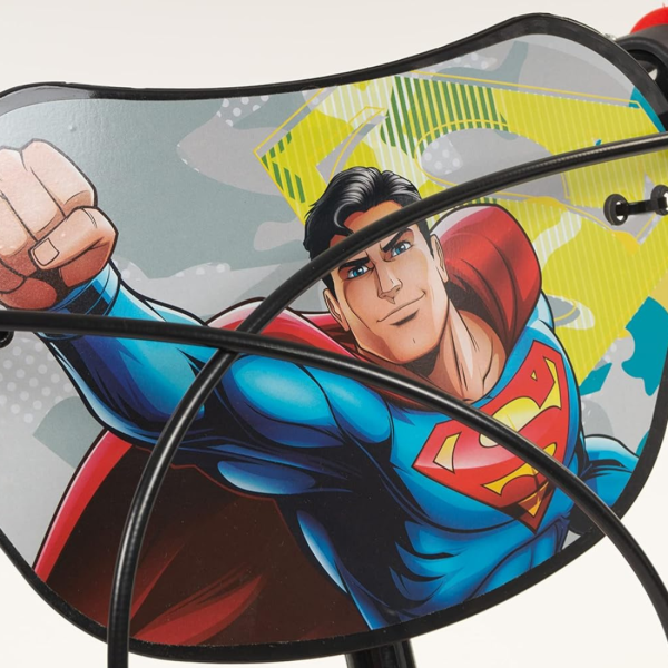 Детски велосипед Superman 16” – С помощни колела, спирачки и регулируема седалка 5