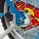 Детски велосипед Superman 16” – С помощни колела, спирачки и регулируема седалка 6