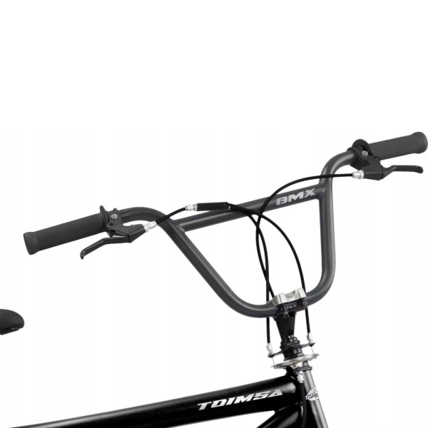 BMX велосипед TOIMSA Full Black 20” – Черен freestyle BMX с 360° ротор и V-Brake 4