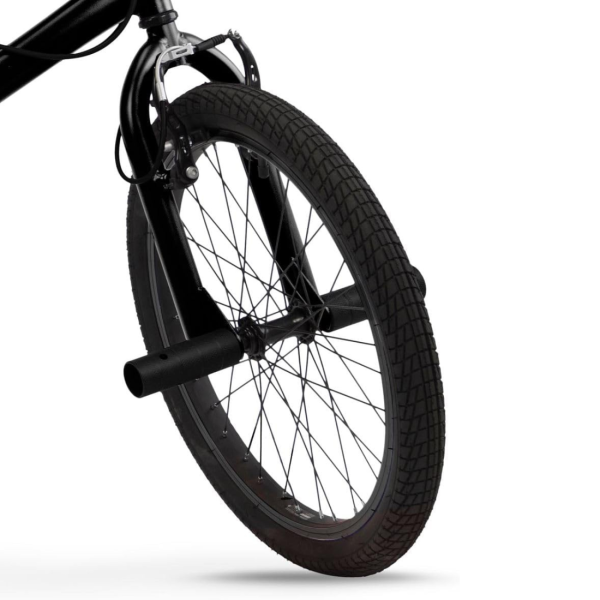 BMX велосипед TOIMSA Full Black 20” – Черен freestyle BMX с 360° ротор и V-Brake