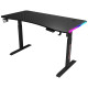 Гейминг бюро - LED RGB, Регулируема височина, 140см 8