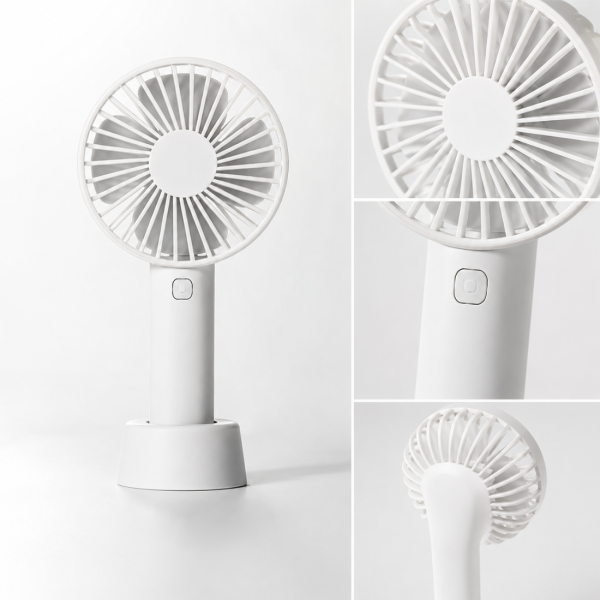 Компакактен USB вентилатор с акумулаторна батерия 18650 – Безжичен, компактен и стилен