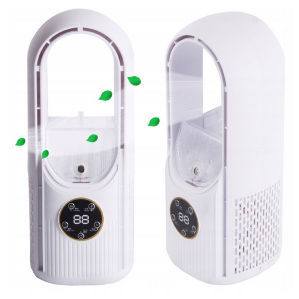 Air Multiplier 3-в-1 – Компактен USB вентилатор с овлажнител, пречиствател на въздух и LED светлина 8