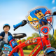 Детски велосипед Paw Patrol 16” – със спомагателни колела, спирачки и бутилка за вода 4