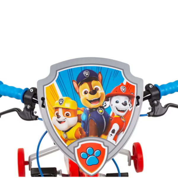 Детски велосипед Paw Patrol 16” – със спомагателни колела, спирачки и бутилка за вода