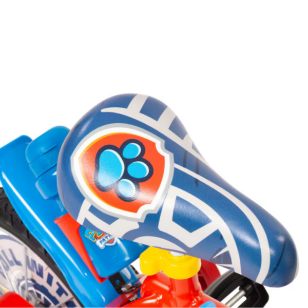 Детски велосипед Paw Patrol 16” – със спомагателни колела, спирачки и бутилка за вода 10