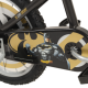 Детски велосипед Batman Dark Knight 16” с помощни колела, стоманена рамка и спирачки – за деца 5+ 10
