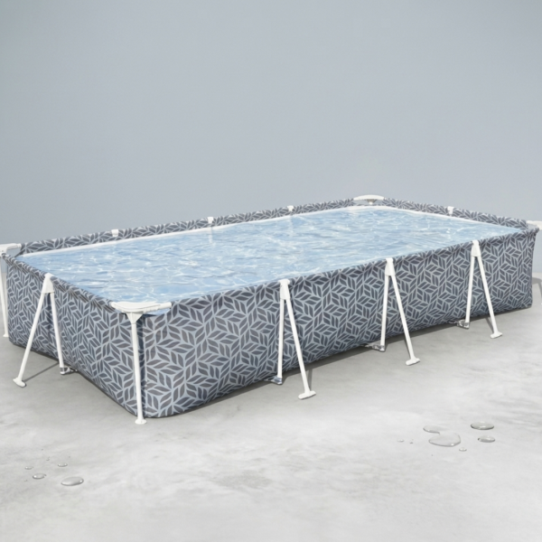 BESTWAY Steel Pro басейн 366x201x66 см с филтърна помпа - 4000 л капацитет, бърз монтаж и здрава метална рамка 7