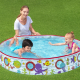 Детски басейн с твърди стени Ocean Fun 152 x 25 см, 435 л – Морски дизайн, без надуване 6