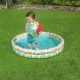 Детски надуваем басейн Ø122 см с топка и пояс – Цветен летен комплект за безкрайни забавления 6