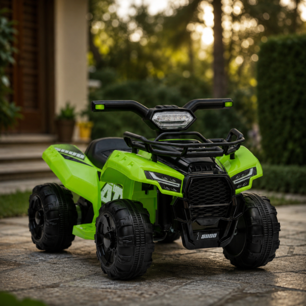 Детско акумулаторно ATV NV-J320 6V – LED светлини, USB музика и офроуд приключения за деца 1.5–4 години 1