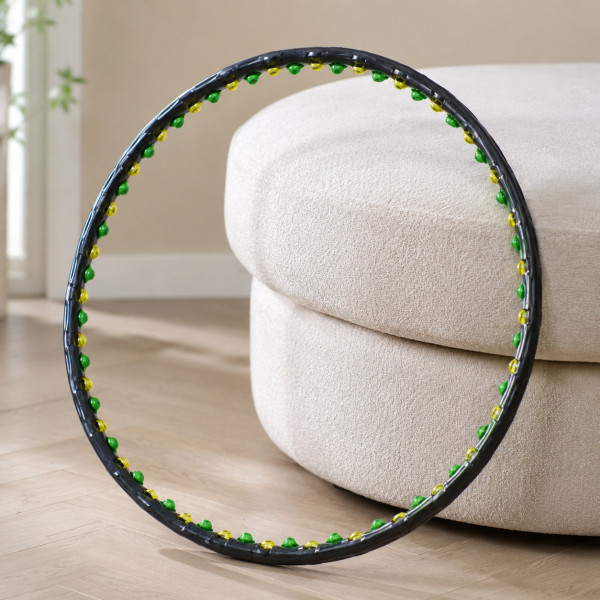 Магнитен масажен обръч Hula Hoop 98 см с 64 масажни точки – удобни тренировки у дома 1