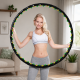 Магнитен масажен обръч Hula Hoop 98 см с 64 масажни точки – удобни тренировки у дома 2
