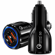 Автомобилно зарядно Quick Charge 3.0 с 2 USB порта – бързо и едновременно зареждане на две устройства 5