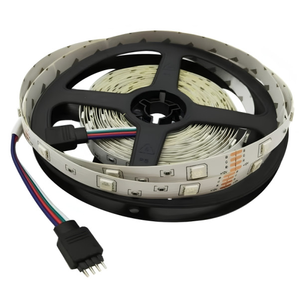 RGB LED лента 5 метра с дистанционно управление – водоустойчива, с 20 цвята и светлинни ефекти 4