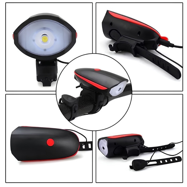 Мощен USB LED фар за велосипед – 250 lm яркост, 3 режима и до 10 часа работа 4