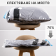 Комплект 12 вакуумни торби за съхранение 110x110 см с ръчна помпа – спестяват до 70% място 3